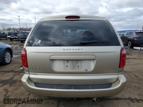 2006 Dodge Caravan SXT with VIN 1D4GP45R16B642543, listed as a Copart auction lot 51369035 with 214,682 mi miles and Clean Title. Bid and sale history available at DreamBid. Image 6.