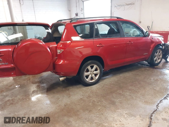 2006 Toyota RAV4 Limited with VIN JTMBK31V266007407, listed as a IAAI auction lot 41212882 with 134,337 mi miles. Bid and sale history available at carsss.com. Image 4.