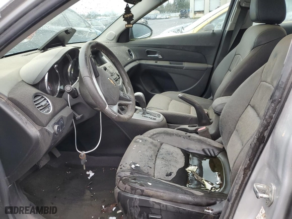 2012 Chevrolet Cruze LTZ with VIN 1G1PH5SC9C7293137, listed as a Copart auction lot 40924674 with 0 mi miles and Salvage Title. Bid and sale history available at carsss.com. Image 7.