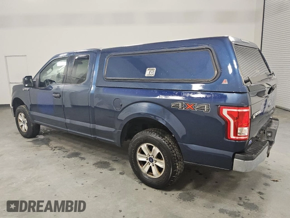 2017 Ford F-150 XL with VIN 1FTEX1E86HFA38914, listed as a Copart auction lot 46402555 with 326,412 mi miles and Clean Title. Bid and sale history available at carsss.com. Image 2.