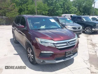 2016 Honda Pilot EX-L z VIN 5FNYF5H57GB001270, wystawiony jako IAAI lot #42317849 z przebiegiem 121 573 mil mil oraz . Historia ofert i sprzedaży dostępna na DreamBid. Obrazek 1.