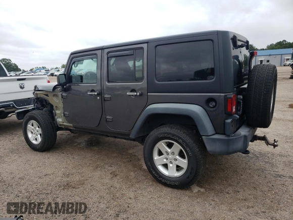 2018 Jeep Wrangler JK Unlimited Sport S with VIN 1C4BJWDG5JL891712, listed as a Copart auction lot 70742224 with 89,860 mi miles and Salvage Title. Bid and sale history available at carsss.com. Image 2.