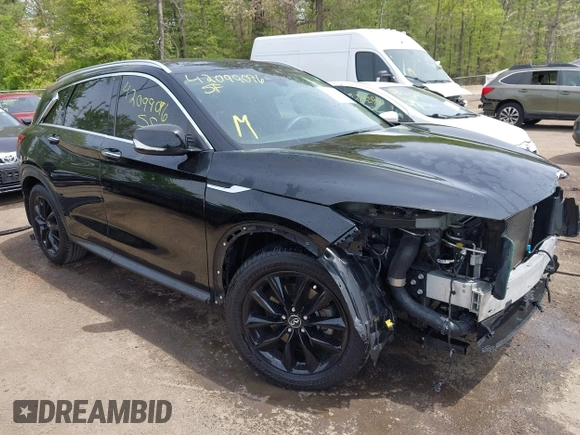 2019 Infiniti QX50 Essential with VIN 3PCAJ5M30KF138306, listed as a IAAI auction lot 42099096 with 73,587 mi miles and . Bid and sale history available at DreamBid. Image 1.