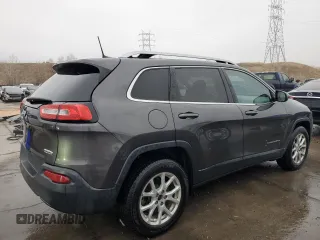 2017 Jeep Cherokee Latitude with VIN 1C4PJMCS3HW615831, listed as a Copart auction lot 48176165 with 103,633 mi miles and Salvage Title. Bid and sale history available at carsss.com. Image 3.