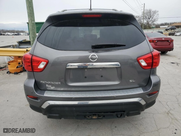 2017 Nissan Pathfinder SL with VIN 5N1DR2MN3HC676456, listed as a Copart auction lot 48210695 with 132,174 mi miles and Salvage Title. Bid and sale history available at carsss.com. Image 6.