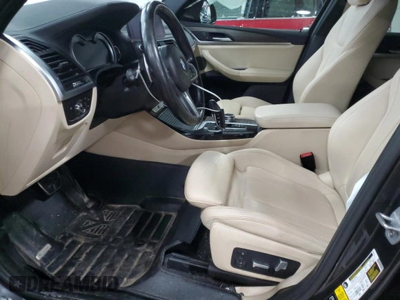 2019 BMW X3 M40i with VIN 5UXTS3C58K0Z03899, listed as a Copart auction lot 44849955 with Not Provided miles and Salvage Title. Bid and sale history available at DreamBid. Image 7.