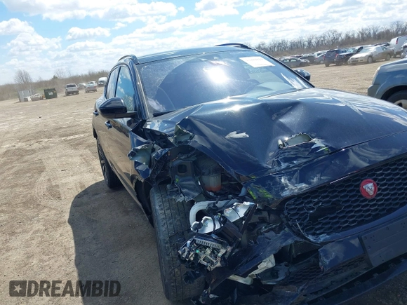 2020 Jaguar E-Pace R-Dynamic SE with VIN SADFL2GX3L1Z91231, listed as a IAAI auction lot 41889819 with 49,146 mi miles and . Bid and sale history available at DreamBid. Image 6.