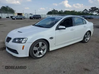 2009 Pontiac G8 GT with VIN 6G2EC57Y29L208034, listed as a Copart auction lot 52008844 with 157,029 mi miles and Salvage Title. Bid and sale history available at carsss.com. Image 1.