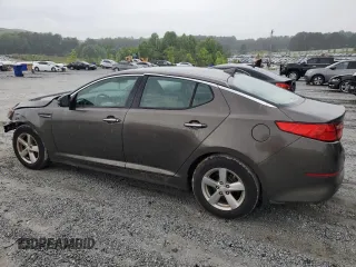 2015 Kia Optima LX with VIN 5XXGM4A70FG361516, listed as a Copart auction lot 58565875 with 108,041 mi miles and Salvage title. Bid and sale history available at DreamBid. Image 2.