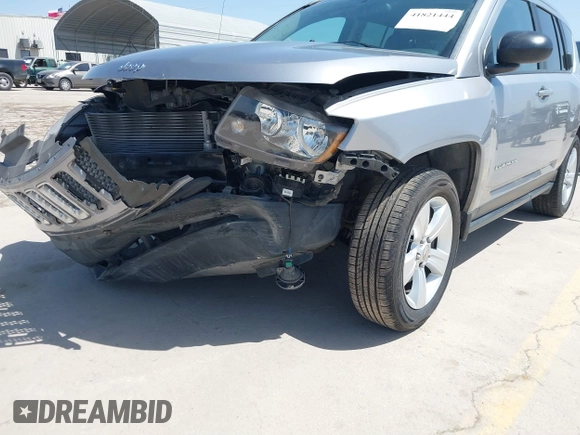 2017 Jeep Compass Sport with VIN 1C4NJCBA5HD147977, listed as a IAAI auction lot 41821444 with 86,126 mi miles and . Bid and sale history available at carsss.com. Image 6.