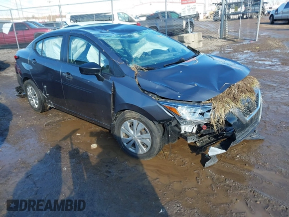 2020 Nissan Versa S with VIN 3N1CN8DV2LL891339, listed as a IAAI auction lot 41194153 with 21,222 mi miles and . Bid and sale history available at DreamBid. Image 1.