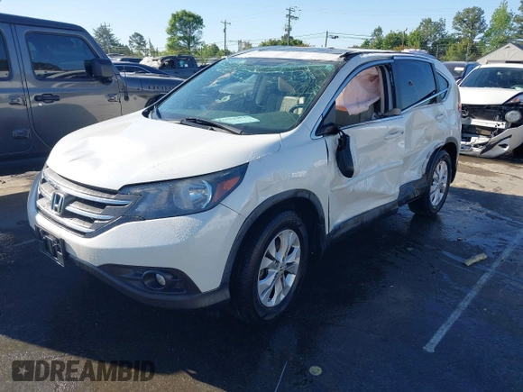 2012 Honda CR-V EX-L with VIN 5J6RM4H79CL046721, listed as a IAAI auction lot 42052051 with 145,892 mi miles. Bid and sale history available at carsss.com. Image 6.