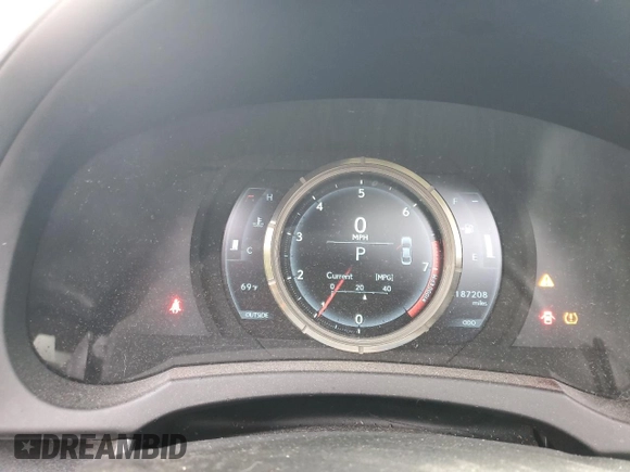 2014 Lexus IS 250 with VIN JTHBF1D2XE5031046, listed as a Copart auction lot 56917745 with 187,208 mi miles and Salvage title. Bid and sale history available at DreamBid. Image 9.