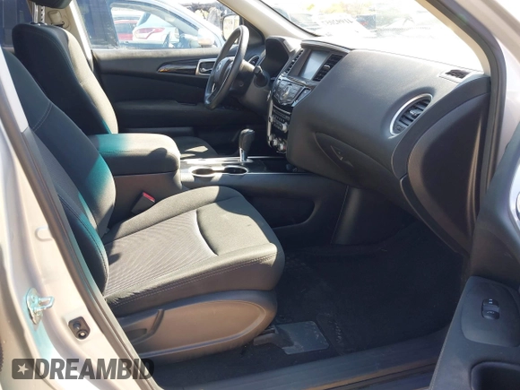 2017 Nissan Pathfinder S with VIN 5N1DR2MN1HC673409, listed as a IAAI auction lot 41992057 with 132,562 mi miles and . Bid and sale history available at DreamBid. Image 5.