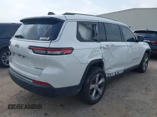 2021 Jeep Grand Cherokee Limited z VIN 1C4RJKBG7M8101781, wystawiony jako IAAI lot #42254809 z przebiegiem 58 753 mil mil oraz . Historia ofert i sprzedaży dostępna na DreamBid. Obrazek 4.