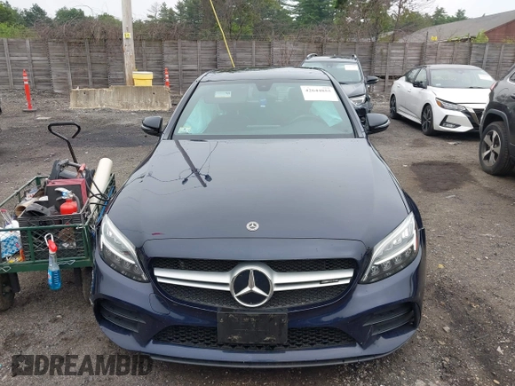 2020 Mercedes-Benz C 43 AMG with VIN W1KWF6EB0LR596187, listed as a IAAI auction lot 42644855 with 64,260 mi miles and . Bid and sale history available at DreamBid. Image 12.