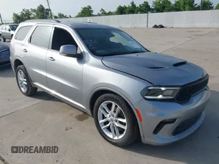 2021 Dodge Durango GT Plus with VIN 1C4RDHDG3MC791503, listed as a IAAI auction lot 42554529 with 50,715 mi miles and . Bid and sale history available at DreamBid. Image 1.