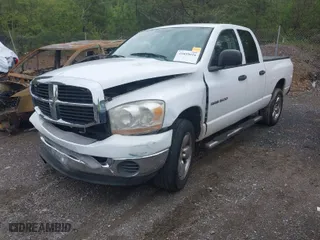 2006 Dodge Ram 1500 SLT with VIN 1D7HA18N26J173372, listed as a IAAI auction lot 41859016 with 129,028 mi miles. Bid and sale history available at carsss.com. Image 2.