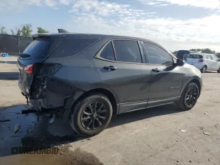 2018 Chevrolet Equinox LS with VIN 2GNAXHEV5J6138832, listed as a Copart auction lot 52381155 with 123,408 mi miles and Salvage Title. Bid and sale history available at DreamBid. Image 3.