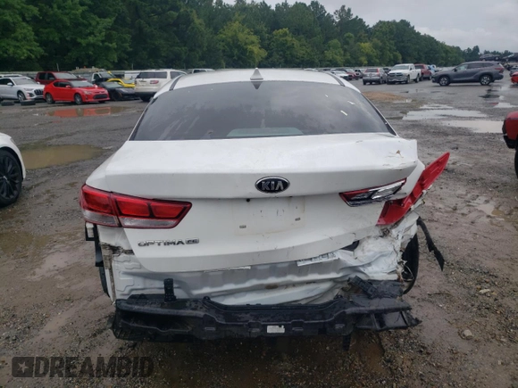 2017 Kia Optima LX with VIN 5XXGT4L35HG159223, listed as a Copart auction lot 64264614 with 120,957 mi miles and Salvage Title. Bid and sale history available at carsss.com. Image 6.