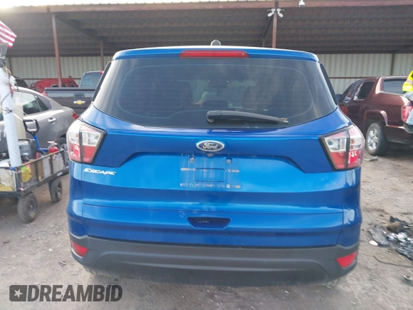 2017 Ford Escape S with VIN 1FMCU0F74HUC10414, listed as a IAAI auction lot 40830488 with 196,574 mi miles. Bid and sale history available at carsss.com. Image 16.