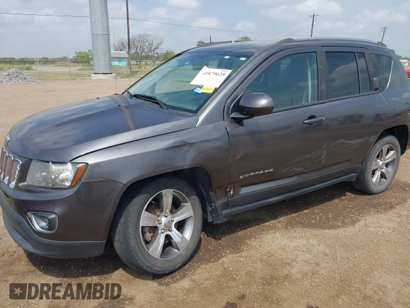 2016 Jeep Compass High Altitude Edition with VIN 1C4NJCEA1GD720223, listed as a IAAI auction lot 41879625 with 147,458 mi miles. Bid and sale history available at carsss.com. Image 6.