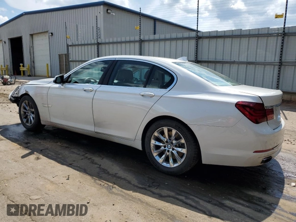 2014 BMW 7 Series 740i z VIN WBAYA6C51ED144132, wystawiony jako Copart lot #55131365 z przebiegiem 116 826 mil mil oraz Szkoda całkowita • Salvage title. Historia ofert i sprzedaży dostępna na DreamBid. Obrazek 2.