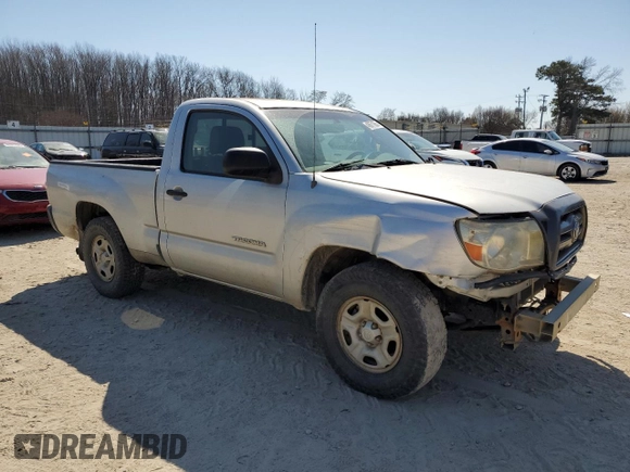 2008 Toyota Tacoma with VIN 5TENX22N48Z571489, listed as a Copart auction lot 48671065 with 261,845 mi miles and Salvage Title. Bid and sale history available at carsss.com. Image 4.