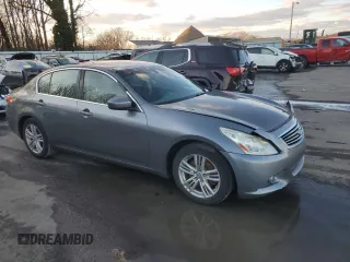 2012 Infiniti G25 Journey with VIN JN1DV6AP3CM812507, listed as a Copart auction lot 86781824 with 101,182 mi miles and Salvage Title. Bid and sale history available at DreamBid. Image 4.