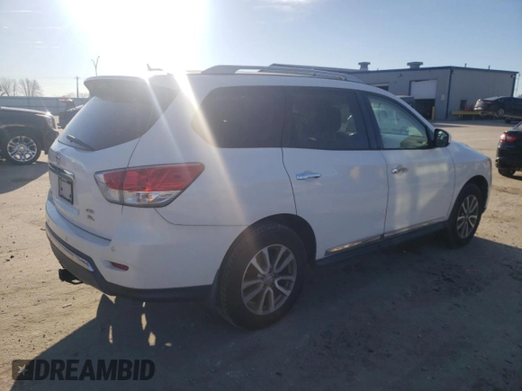 2013 Nissan Pathfinder Platinum with VIN 5N1AR2MM4DC644698, listed as a Copart auction lot 42978095 with 156,495 mi miles and Clean Title. Bid and sale history available at carsss.com. Image 3.