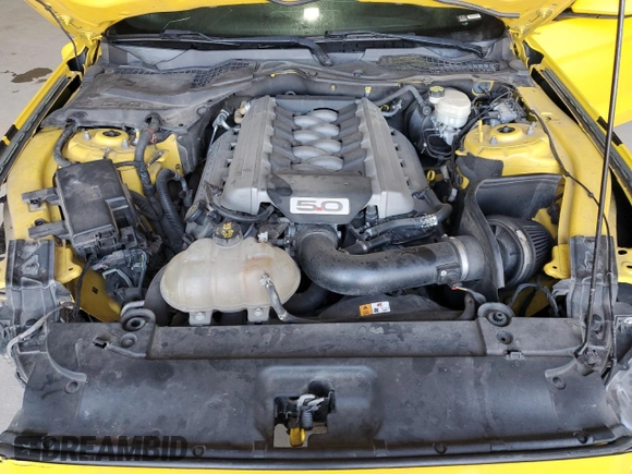 2017 Ford Mustang GT с VIN 1FA6P8CF3H5285009, выставлен на аукционе Copart как лот 46442455 с пробегом 135 971 миль миль и Списание • Salvage title. История ставок и продаж доступна на DreamBid. Изображение 12.