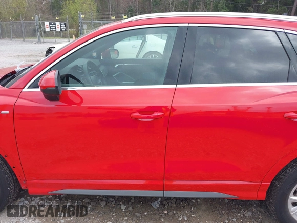 2023 Audi Q3 S line Premium with VIN WA1DECF3XP1068746, listed as a IAAI auction lot 41807775 with 38,993 mi miles and . Bid and sale history available at DreamBid. Image 15.