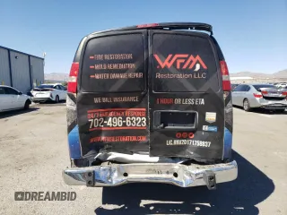 2019 Chevrolet Express Cargo Van with VIN 1GCWGAFG6K1287440, listed as a Copart auction lot 68916194 with 69,065 mi miles and Salvage Title. Bid and sale history available at carsss.com. Image 6.