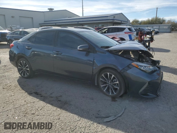 2019 Toyota Corolla L with VIN 2T1BURHE4KC184532, listed as a Copart auction lot 87870635 with 82,357 mi miles and Salvage Title. Bid and sale history available at DreamBid. Image 4.