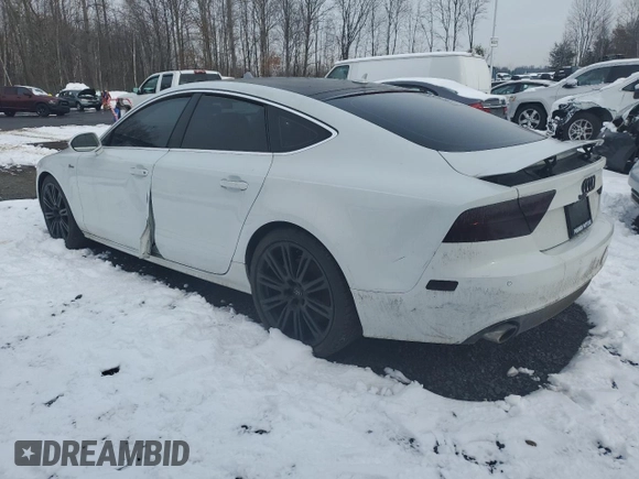 2014 Audi A7 Premium Plus z VIN WAUWGAFC3EN126101, wystawiony jako Copart lot #41959495 z przebiegiem 144 594 mil mil oraz Tytuł czysty. Historia ofert i sprzedaży dostępna na DreamBid. Obrazek 2.