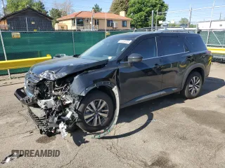 2024 Nissan Pathfinder SL с VIN 5N1DR3CC3RC219590, выставлен на аукционе Copart как лот 61085435 с пробегом 14 107 миль миль и Списание • Salvage title. История ставок и продаж доступна на DreamBid. Изображение 1.