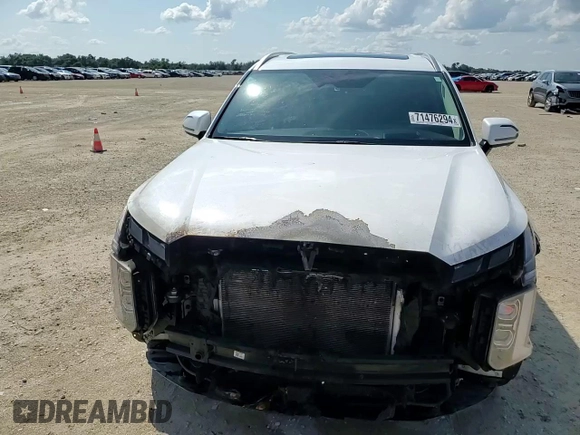 2023 Hyundai Palisade Limited z VIN KM8R54GE5PU607639, wystawiony jako Copart lot #71476294 z przebiegiem 44 390 mil mil oraz Nie do naprawy • Non repairable. Historia ofert i sprzedaży dostępna na DreamBid. Obrazek 12.