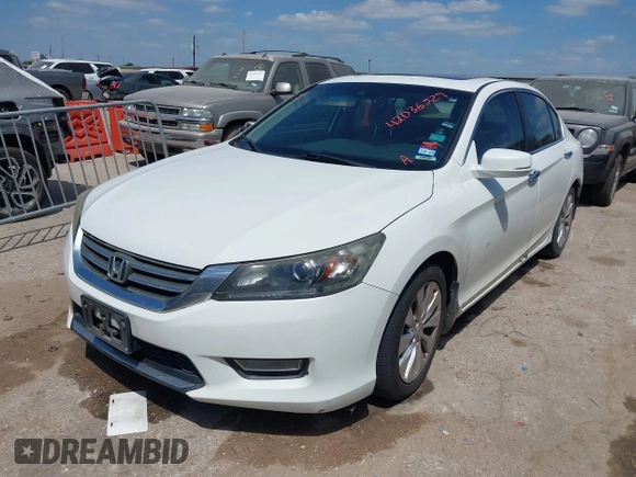 2013 Honda Accord Sdn EX-L with VIN 1HGCR2F8XDA218802, listed as a IAAI auction lot 42036529 with 169,866 mi miles. Bid and sale history available at carsss.com. Image 17.