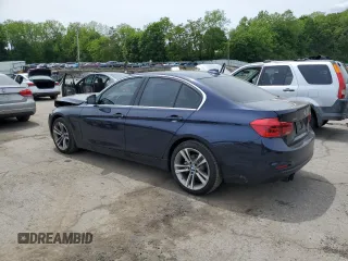 2017 BMW 3 Series 330i xDrive with VIN WBA8D9G31HNU65104, listed as a Copart auction lot 58523515 with 54,856 mi miles and Salvage title. Bid and sale history available at DreamBid. Image 2.