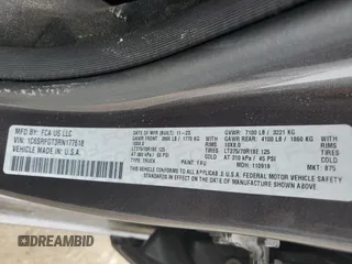 2024 Ram 1500 Tradesman z VIN 1C6SRFGT3RN177618, wystawiony jako Copart lot #44201155 z przebiegiem 6 651 mil mil oraz Szkoda całkowita • Salvage title. Historia ofert i sprzedaży dostępna na DreamBid. Obrazek 13.