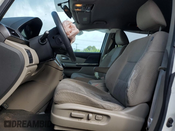 2015 Honda Odyssey EX with VIN 5FNRL5H4XFB022780, listed as a Copart auction lot 54724545 with Not Provided miles and Salvage Title. Bid and sale history available at DreamBid. Image 7.