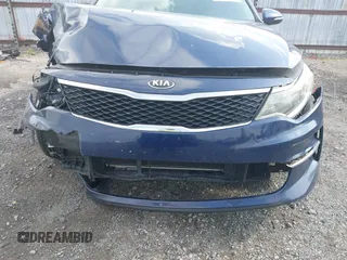 2018 Kia Optima LX with VIN 5XXGT4L37JG207956, listed as a IAAI auction lot 42121234 with 167,632 mi miles. Bid and sale history available at carsss.com. Image 19.