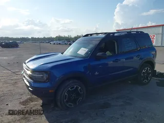 2024 Ford Bronco Sport Outer Banks z VIN 3FMCR9C61RRF36536, wystawiony jako IAAI lot #42363040 z przebiegiem 5 789 mil mil oraz . Historia ofert i sprzedaży dostępna na DreamBid. Obrazek 17.