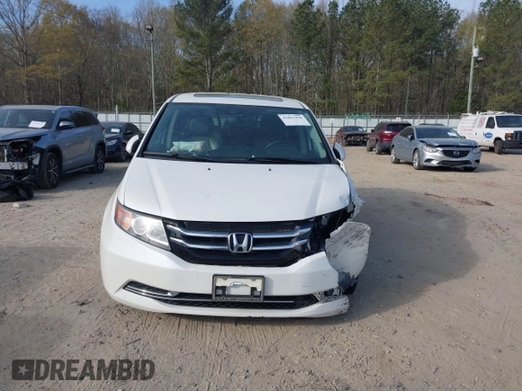 2016 Honda Odyssey EX-L z VIN 5FNRL5H60GB011001, wystawiony jako IAAI lot #41897958 z przebiegiem 126 133 mil mil oraz . Historia ofert i sprzedaży dostępna na DreamBid. Obrazek 12.