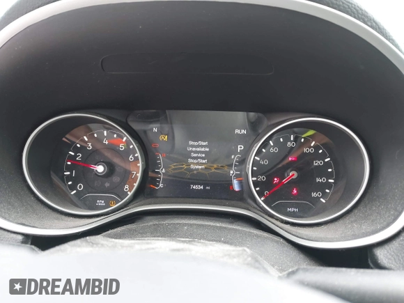 2019 Jeep Compass Limited with VIN 3C4NJDCB2KT821856, listed as a IAAI auction lot 42327044 with 74,534 mi miles and . Bid and sale history available at DreamBid. Image 7.