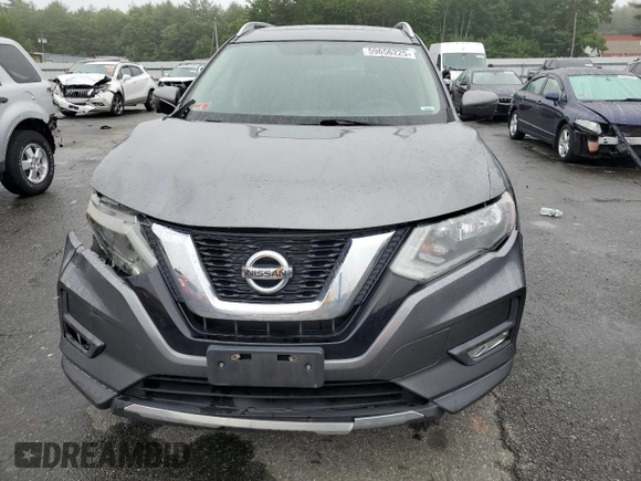 2017 Nissan Rogue SV with VIN 5N1AT2MV5HC756135, listed as a Copart auction lot 59656225 with 157,656 mi miles and Salvage title. Bid and sale history available at DreamBid. Image 5.