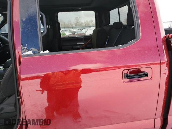 2019 Ford F-150 XL with VIN 1FTEW1E56KFB64268, listed as a Copart auction lot 42147164 with 0 mi miles and Salvage Title. Bid and sale history available at carsss.com. Image 11.