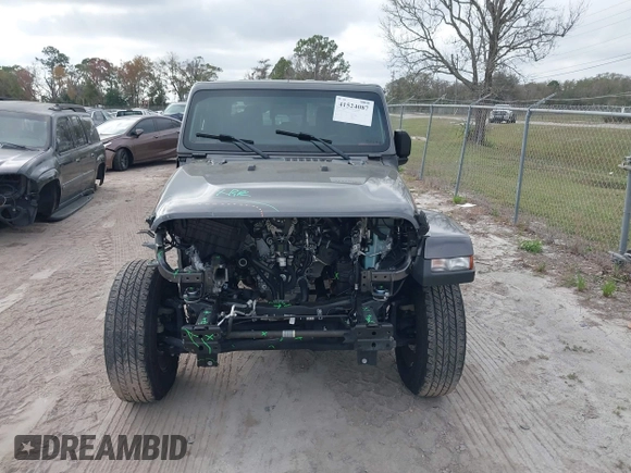 2022 Jeep Gladiator Texas Trail z VIN 1C6HJTAG0NL162804, wystawiony jako IAAI lot #41524087 z przebiegiem 17 652 mil mil oraz . Historia ofert i sprzedaży dostępna na DreamBid. Obrazek 13.