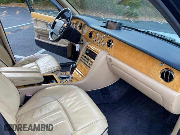 2008 Bentley Arnage with VIN SCBLC47J48CX12700, listed as a Copart auction lot 55392345 with 72,001 mi miles and Clean Title. Bid and sale history available at DreamBid. Image 5.