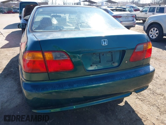2000 Honda Civic VP with VIN 2HGEJ6615YH579906, listed as a IAAI auction lot 41683779 with 159,701 mi miles. Bid and sale history available at carsss.com. Image 13.